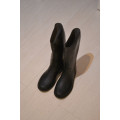 Bottes en caoutchou noir Fouganza