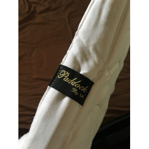 Tapis PADDOCK blanc taille cheval neuf