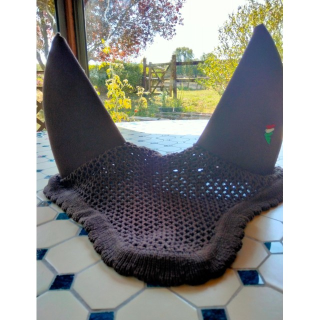 BONNET ANTI-BRUIT MARRON EQUILINE