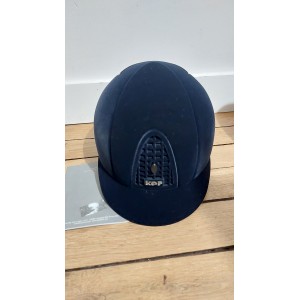 Casque neuf KEP Cromo 2.0 full velvet marine + sac transport