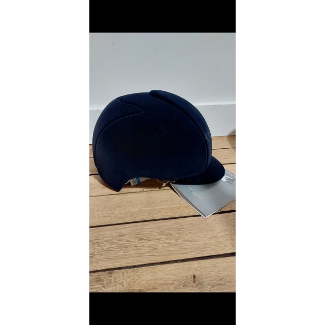 Casque neuf KEP Cromo 2.0 full velvet marine + sac transport