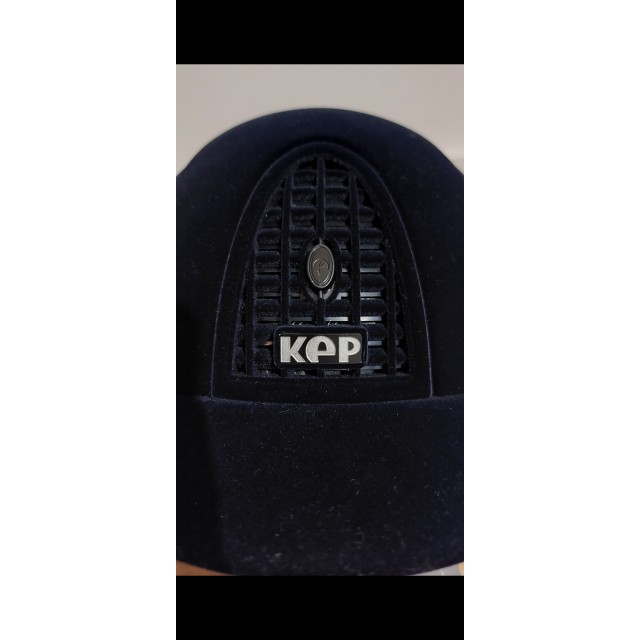 Casque neuf KEP Cromo 2.0 full velvet marine + sac transport