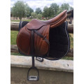 Selle BUTET doublée veau