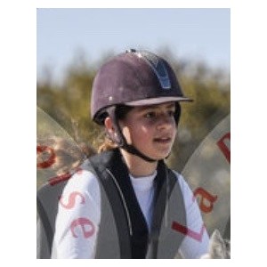 CASQUE BOMBE EQUITATION FOUGANZA C300 Taille 55 cm