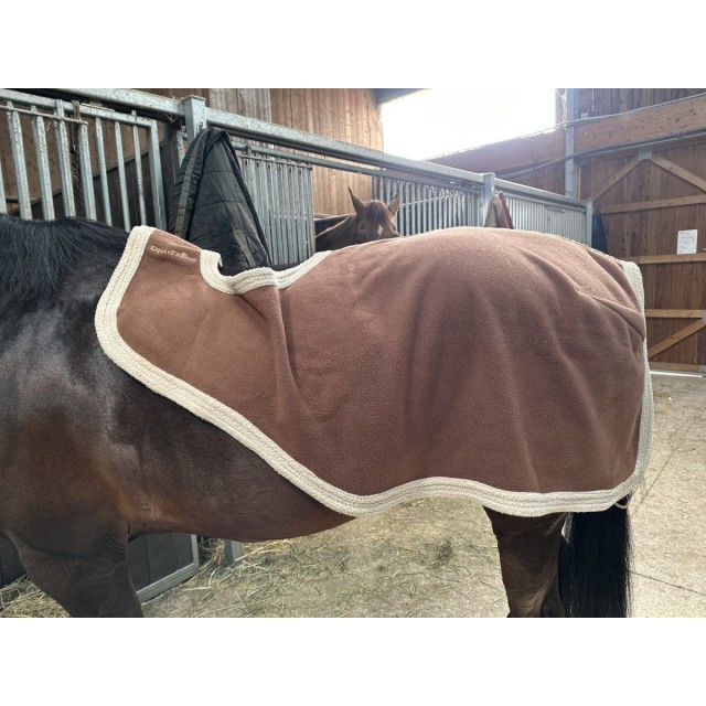 Couvre-reins polaire EQUITEM - Beige
