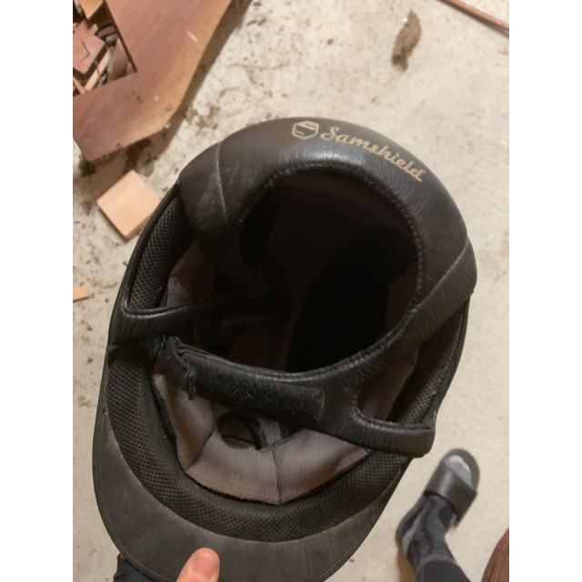 Casque alcantara samshield