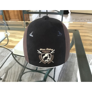 Bombe casque Fouganza + sac transport