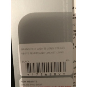 Veste gpa grand prix lady II long strass