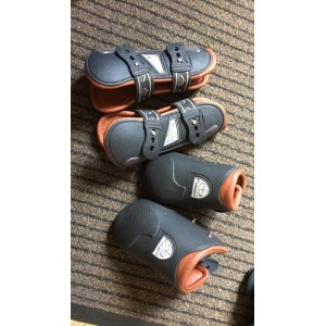 VEREDUS ENSEMBLE PROTECTIONS baloubet pro classic cuir Guêtres protege boulet