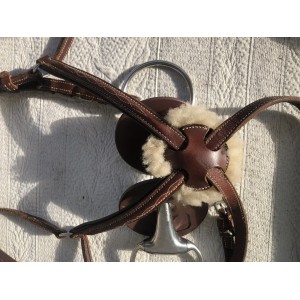 Filet poney / cob couleur havane