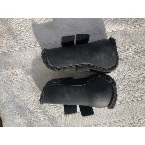 Guêtres Norton mouton noires