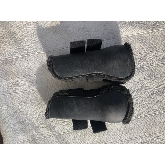 Guêtres Norton mouton noires