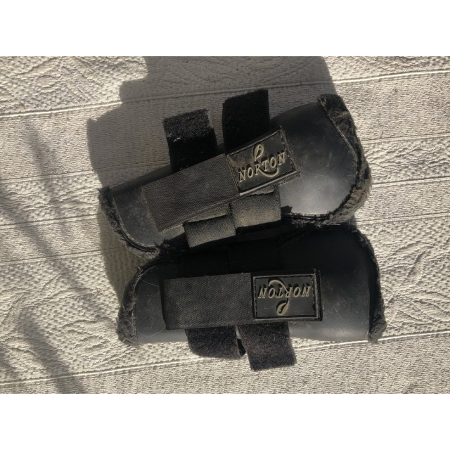 Guêtres Norton mouton noires