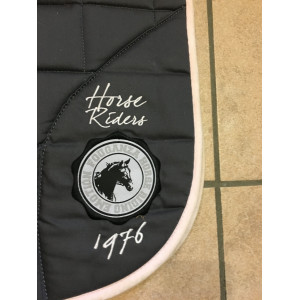 Tapis cheval Fouganza gris et rose