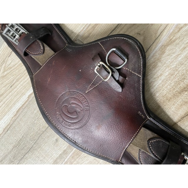 Sangle courte forestier marron