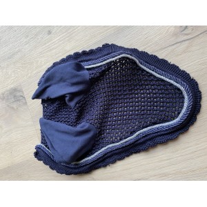 Bonnet bleu marine extensible