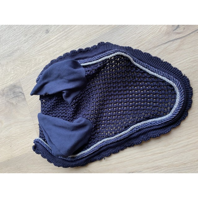 Bonnet bleu marine extensible