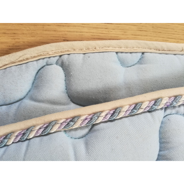Tapis petit poney/shetland bleu ciel