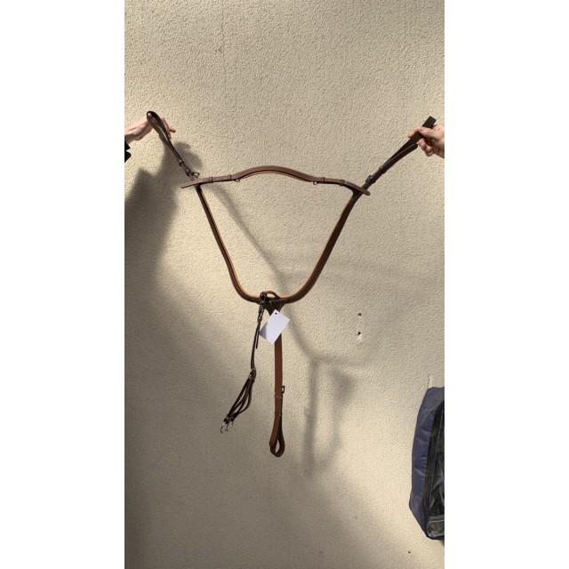 Collier de chasse à pont + martingale sporti à anneaux taille full NEUF