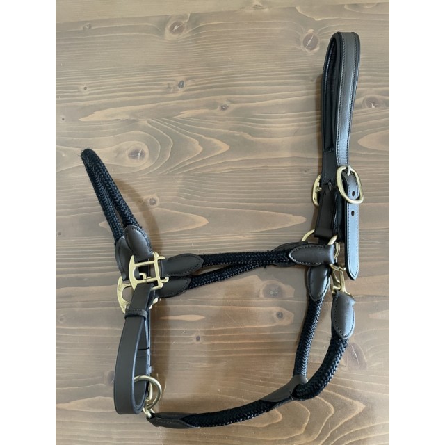 Licol cuir/corde