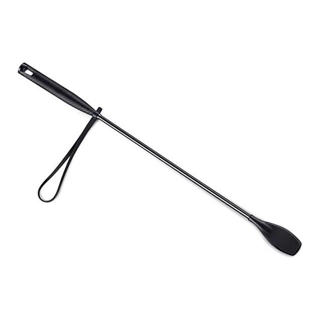 Kerbl Springgerte Glitzer, 65 Cm, Silber, Mit Schlag 320103 Cravache de Saut à Claquette, Paillet