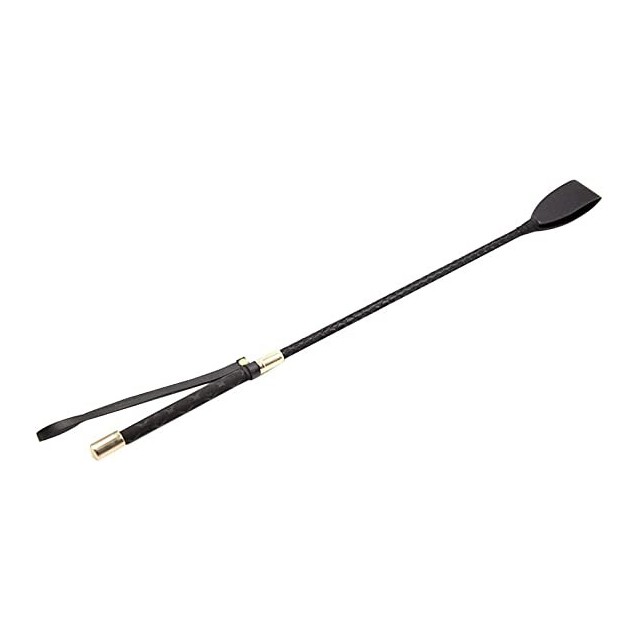 dergriff, Mit Klatsche Kerbl Cravache pour Le Saut Poign e en Cuir Claquette Cravache Coloris Mixte Adulte Marron , Marron