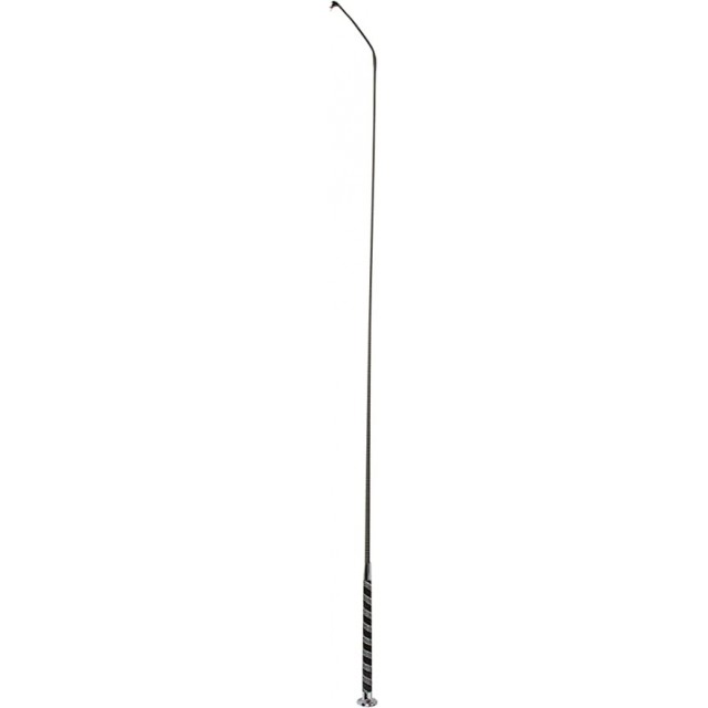 with Double Slapper, Leather Equestrian Jump Bat, Black,Purple