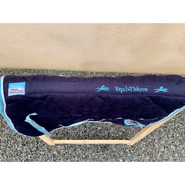 Tapis bleu Equi'thème