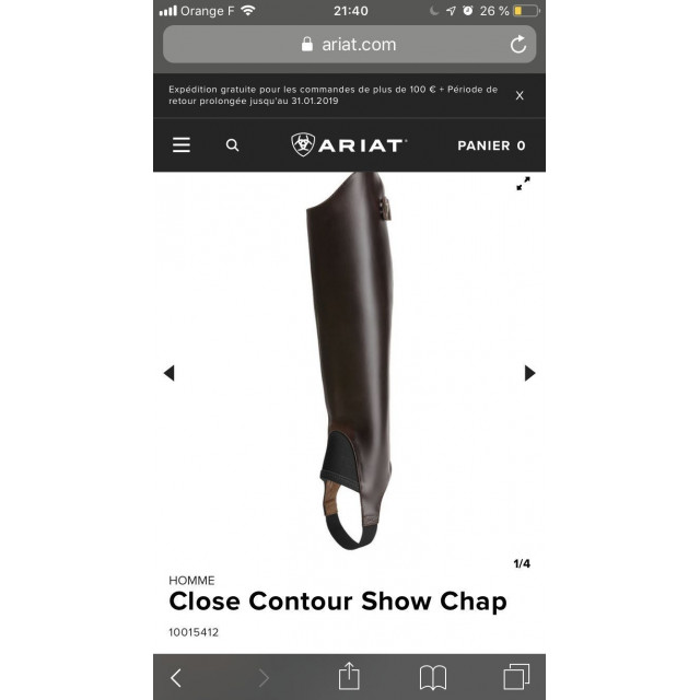 Mini chaps ariat