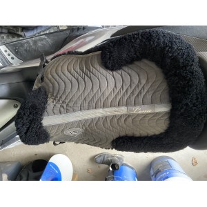 Amortisseur noir horse riding