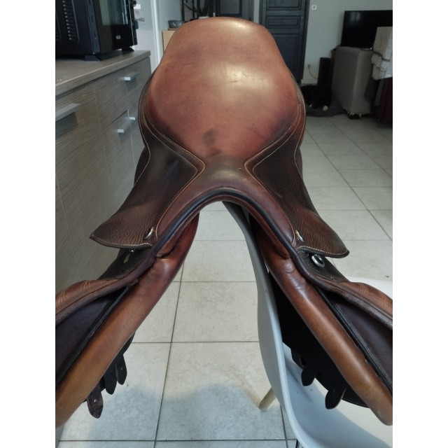 Selle marron Terrys 17 pouces