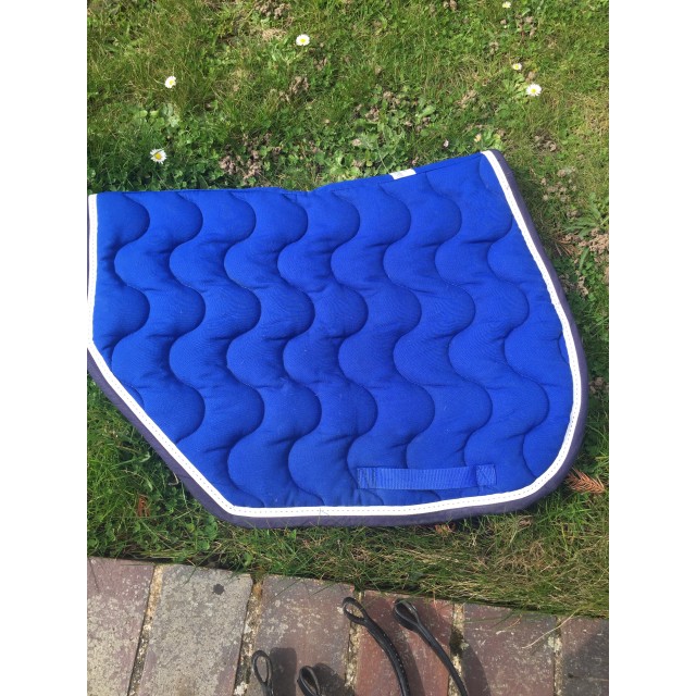 Tapis Pénélope bleu roi coupe sport