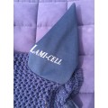 Ensemble tapis et bonnet Veredus et Lamicell bleu marine