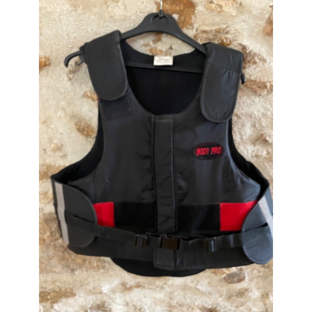 GILET DE PROTECTION -BODY PRO - TAILLE M – NOIR – NIVEAU 3 - Comme Neuf