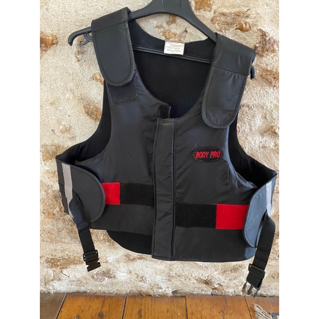 GILET DE PROTECTION -BODY PRO - TAILLE M – NOIR – NIVEAU 3 - Comme Neuf