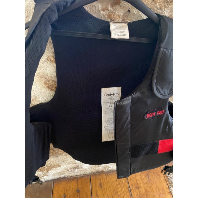GILET DE PROTECTION -BODY PRO - TAILLE M – NOIR – NIVEAU 3 - Comme Neuf