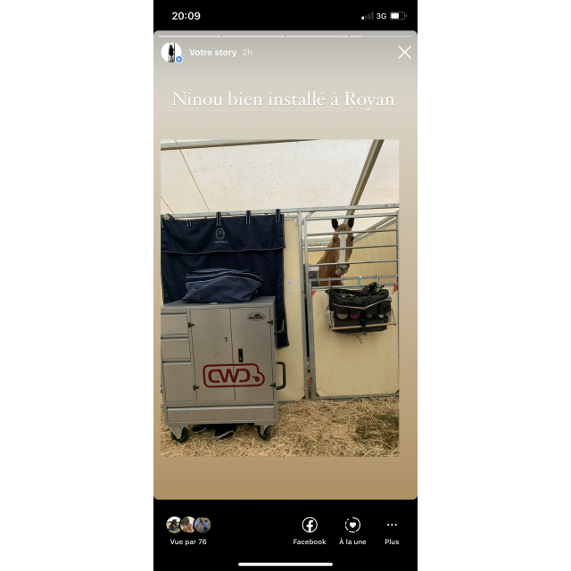 Tenture et porte de box Vestrum