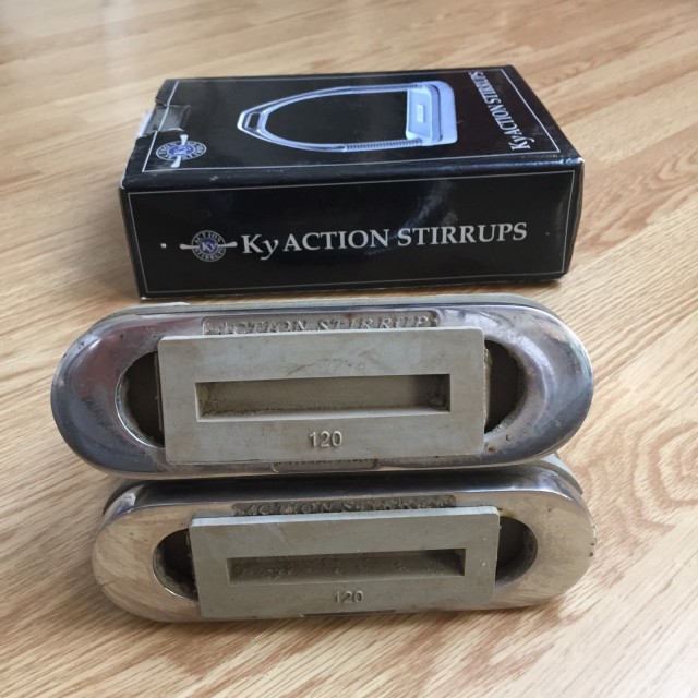 Étriers ky action stirrups 120 mm