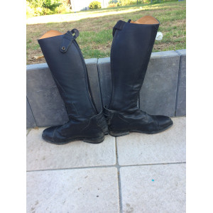 bottes en cuir