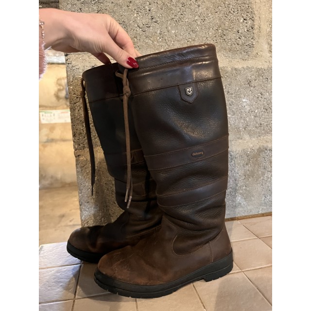 Bottes dubarry marron