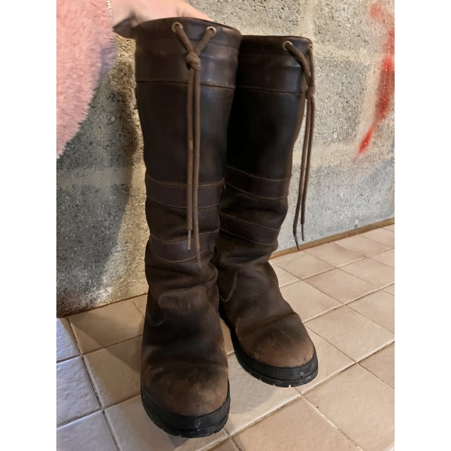 Bottes dubarry marron