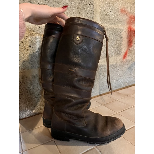 Bottes dubarry marron