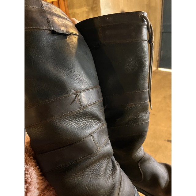 Bottes dubarry marron