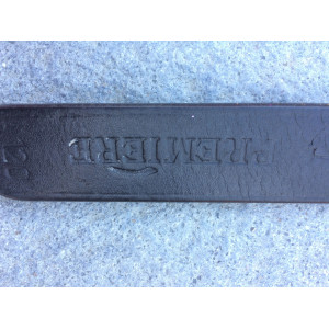 étrivières marrons