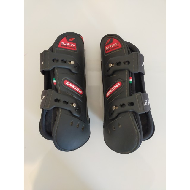 Guêtres Zandona noir taille poney