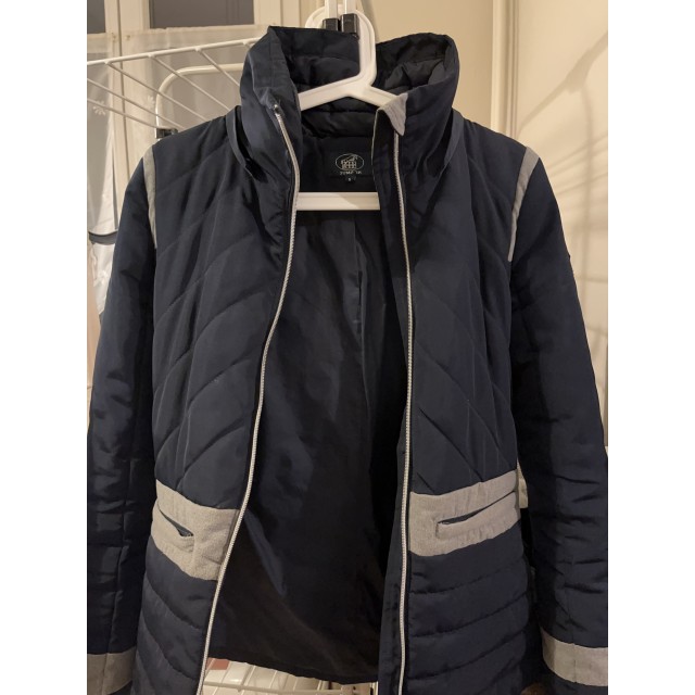 Manteau jump’in bleu marine
