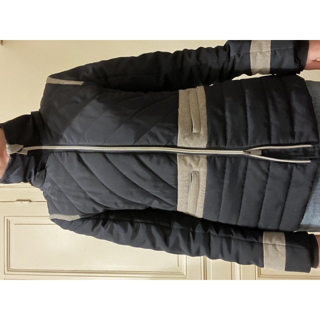 Manteau jump’in bleu marine