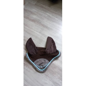 Bonnet choco/ciel Fouganza