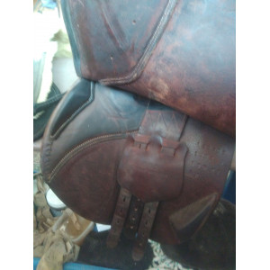 Selle d'obstacle Colbert Brothers 17.5, bon état, à saisir !