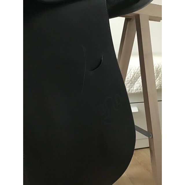Selle de dressage noire Bruno Delgrange / 17